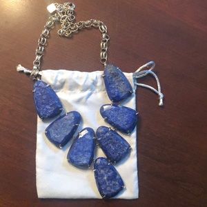 Kendra Scott Raw Cut Blue Lapis Harlow